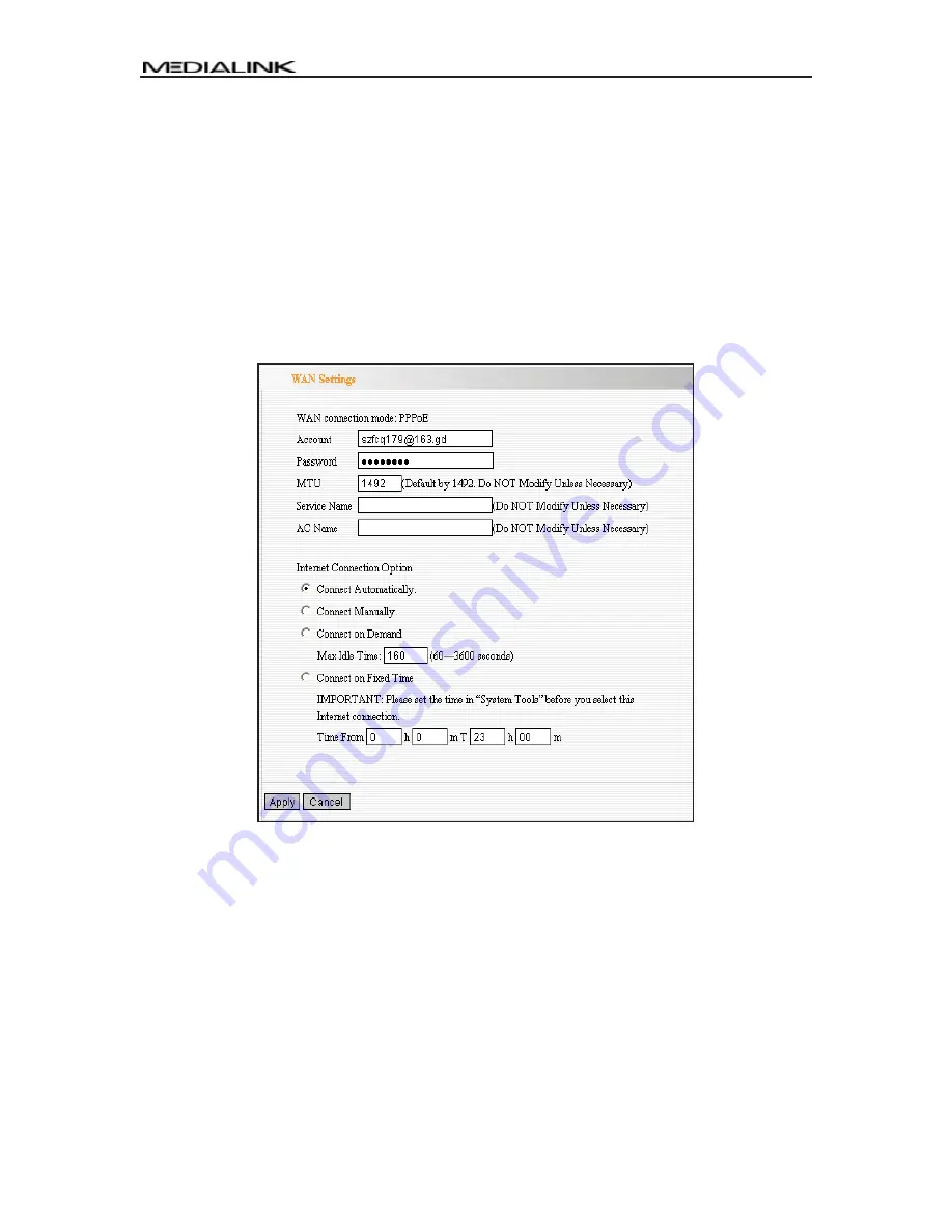 Medialink MWN-WAPR150N User Manual Download Page 72