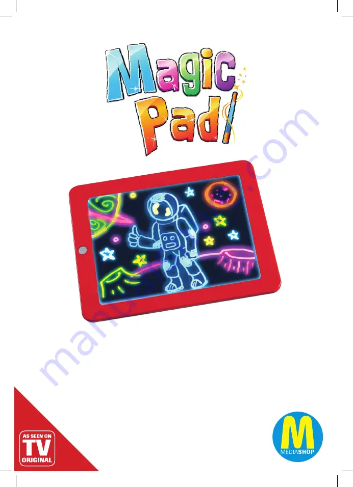 MediaShop Magic Pad Instructions For Use Manual Download Page 1