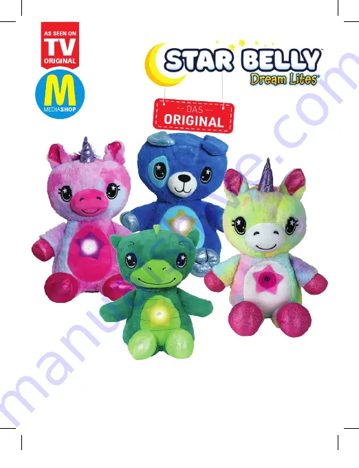 MediaShop Star Belly Dream Lites M28626 Manual Download Page 1