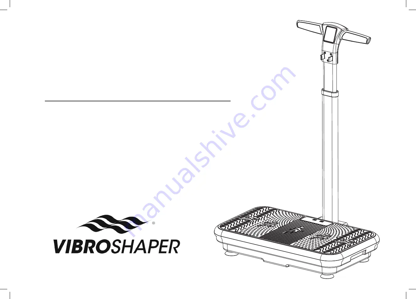 MediaShop VibroShaper Assembly Instructions Manual Download Page 1