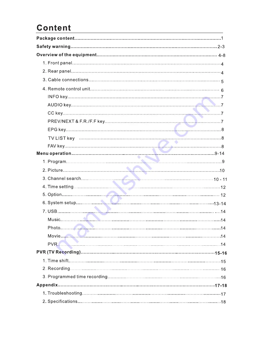 MediaSonic HomeWorx HW180STB-Y18 User Manual Download Page 2