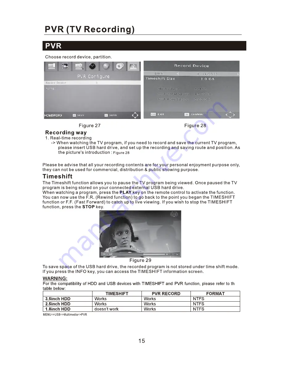 MediaSonic HomeWorx HW180STB-Y18 User Manual Download Page 17