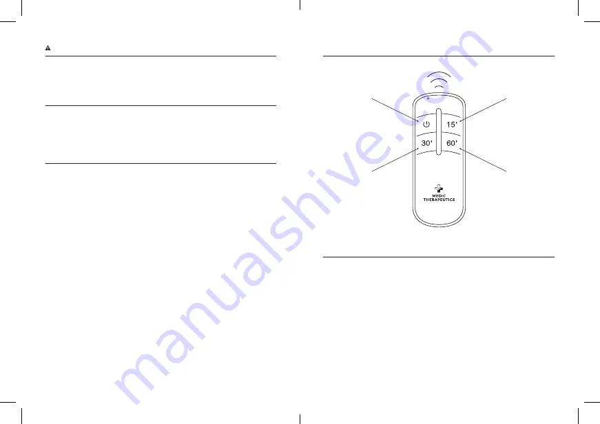 Medic Therapeutics UVC DISINFECTION LAMP User Manual Download Page 2