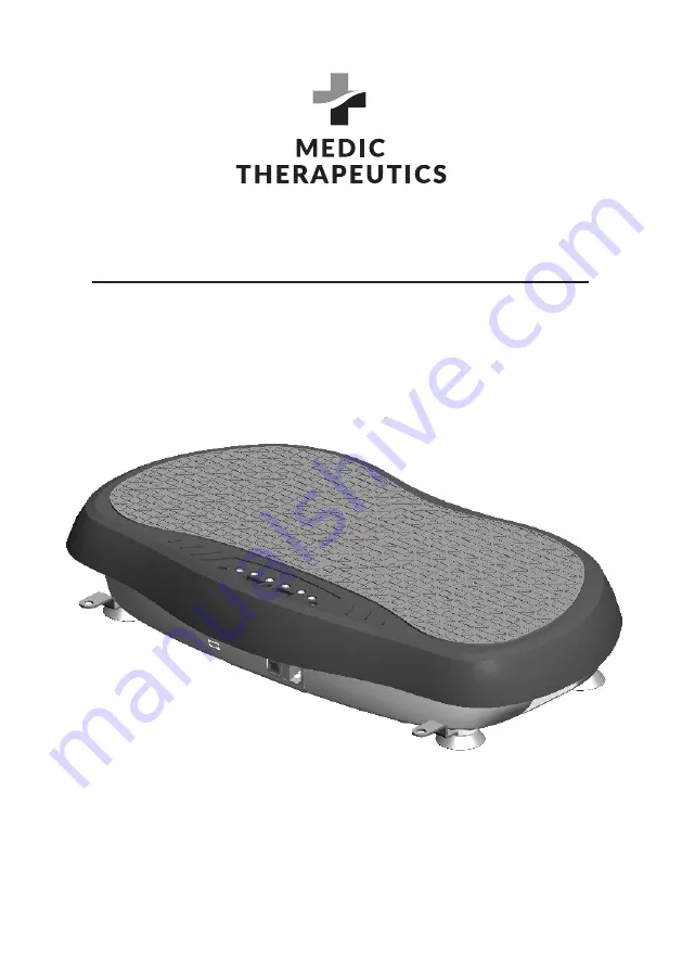 Medic Therapeutics Vibrating Fitness Platform User Manual Download Page 1