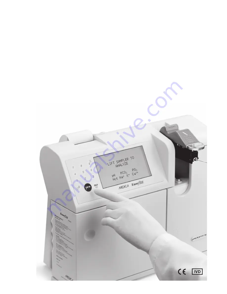 Medica EasyStat Operator'S Manual Download Page 1