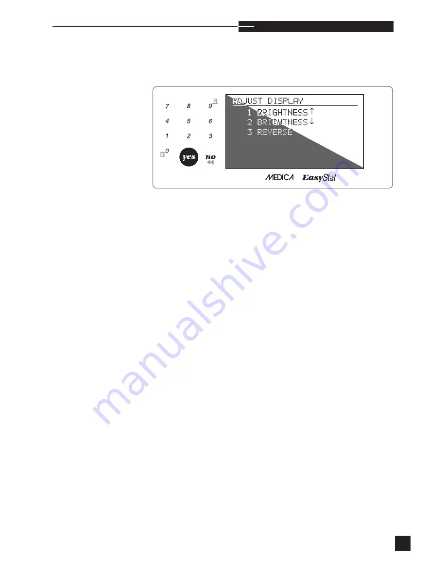 Medica EasyStat Operator'S Manual Download Page 17