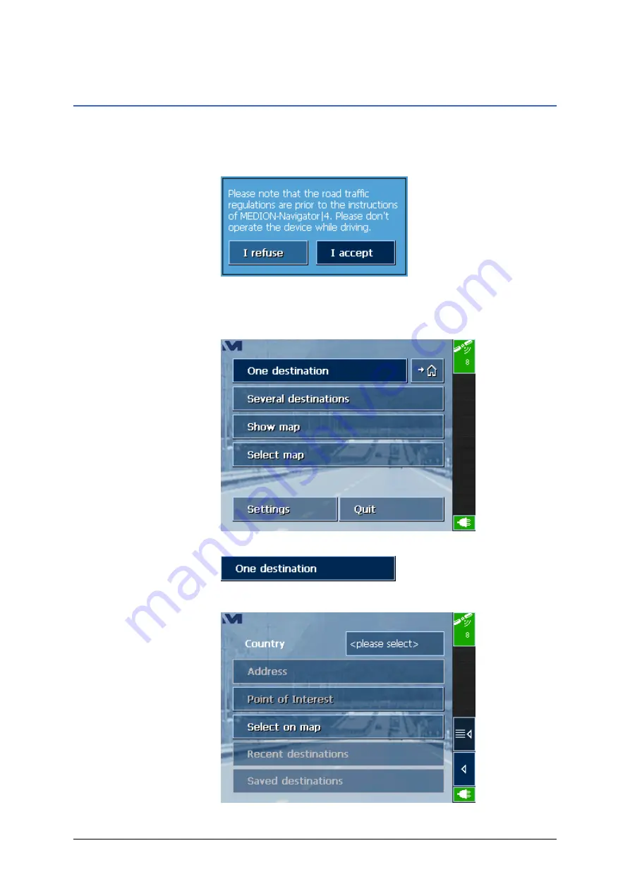 Medion MEDION-Navigator 4.4 User Manual Download Page 22