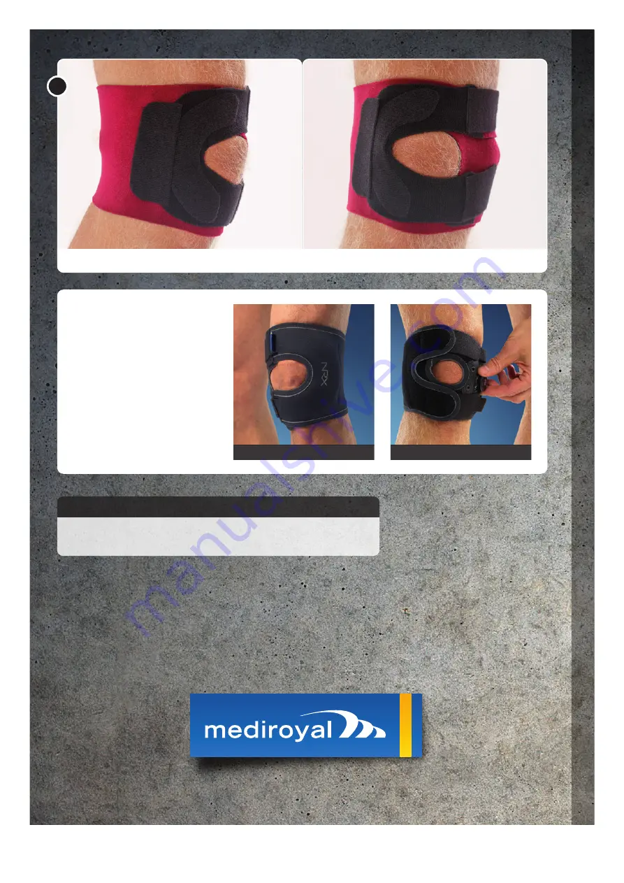 Mediroyal NRX Strap Series Quick Start Manual Download Page 2