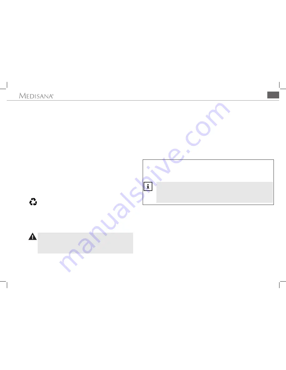 Medisafe RC 410 Instruction Manual Download Page 26