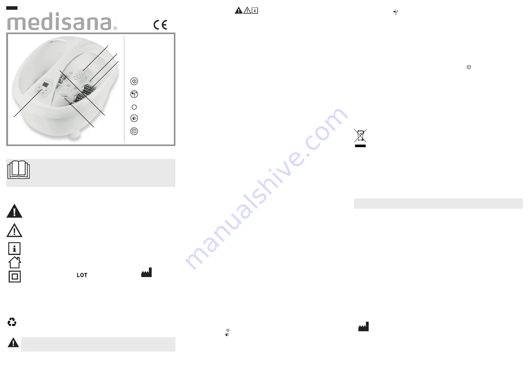 Medisana 88393 Instruction Manual Download Page 12