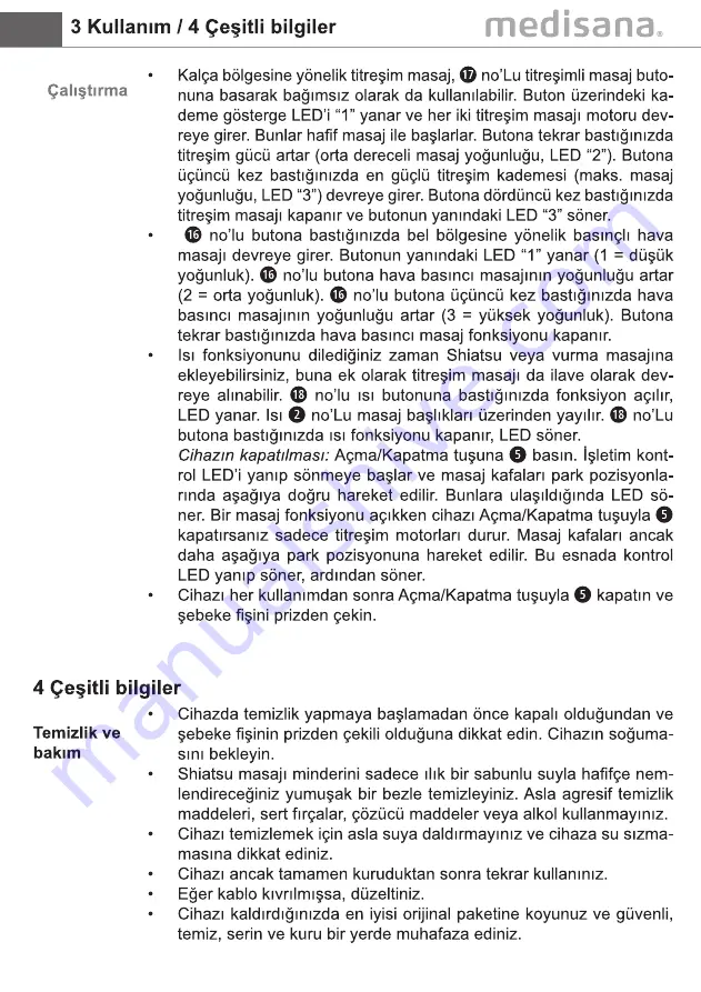 Medisana 88926 Скачать руководство пользователя страница 22