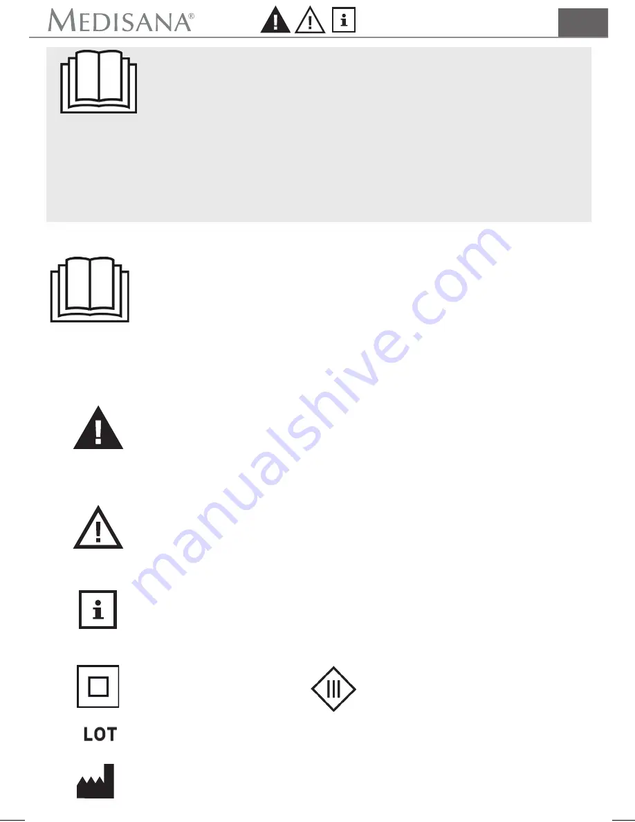 Medisana AC 855 Instruction Manual Download Page 5