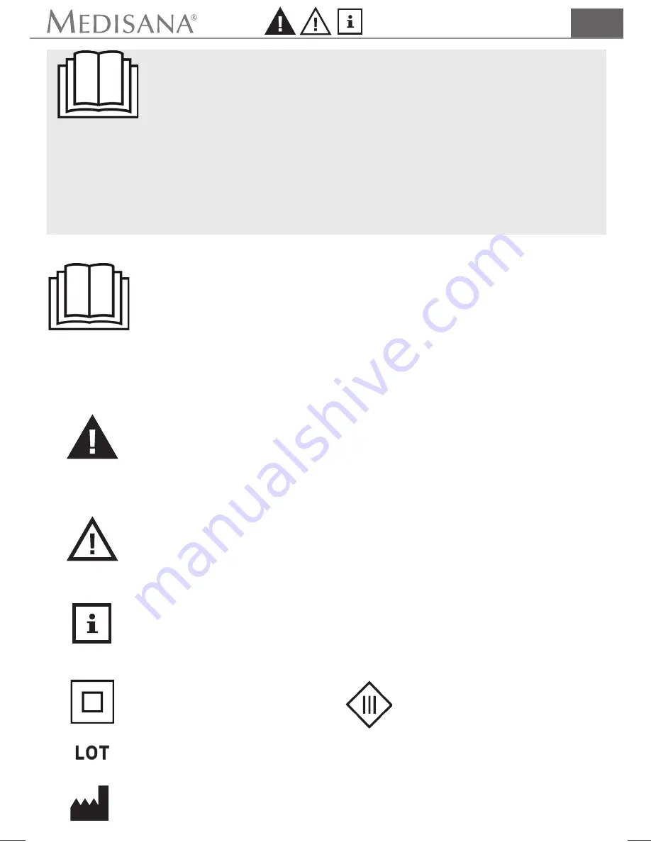 Medisana AC 855 Instruction Manual Download Page 19