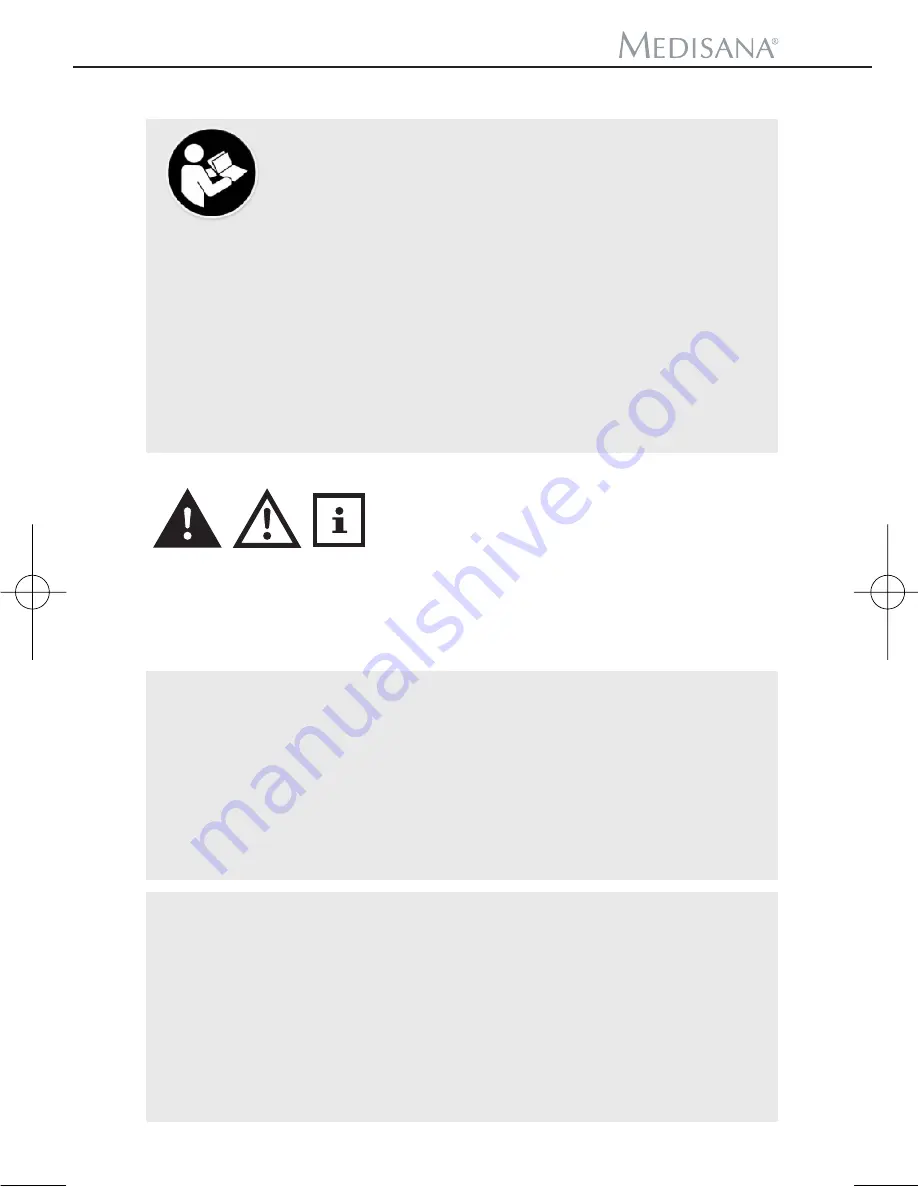 Medisana CardioDock Instruction Manual Download Page 8