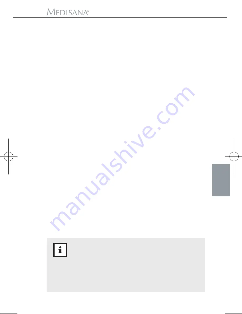 Medisana CardioDock Instruction Manual Download Page 123