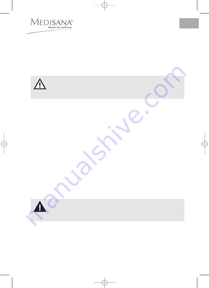 Medisana FS 885 Instruction Manual Download Page 17