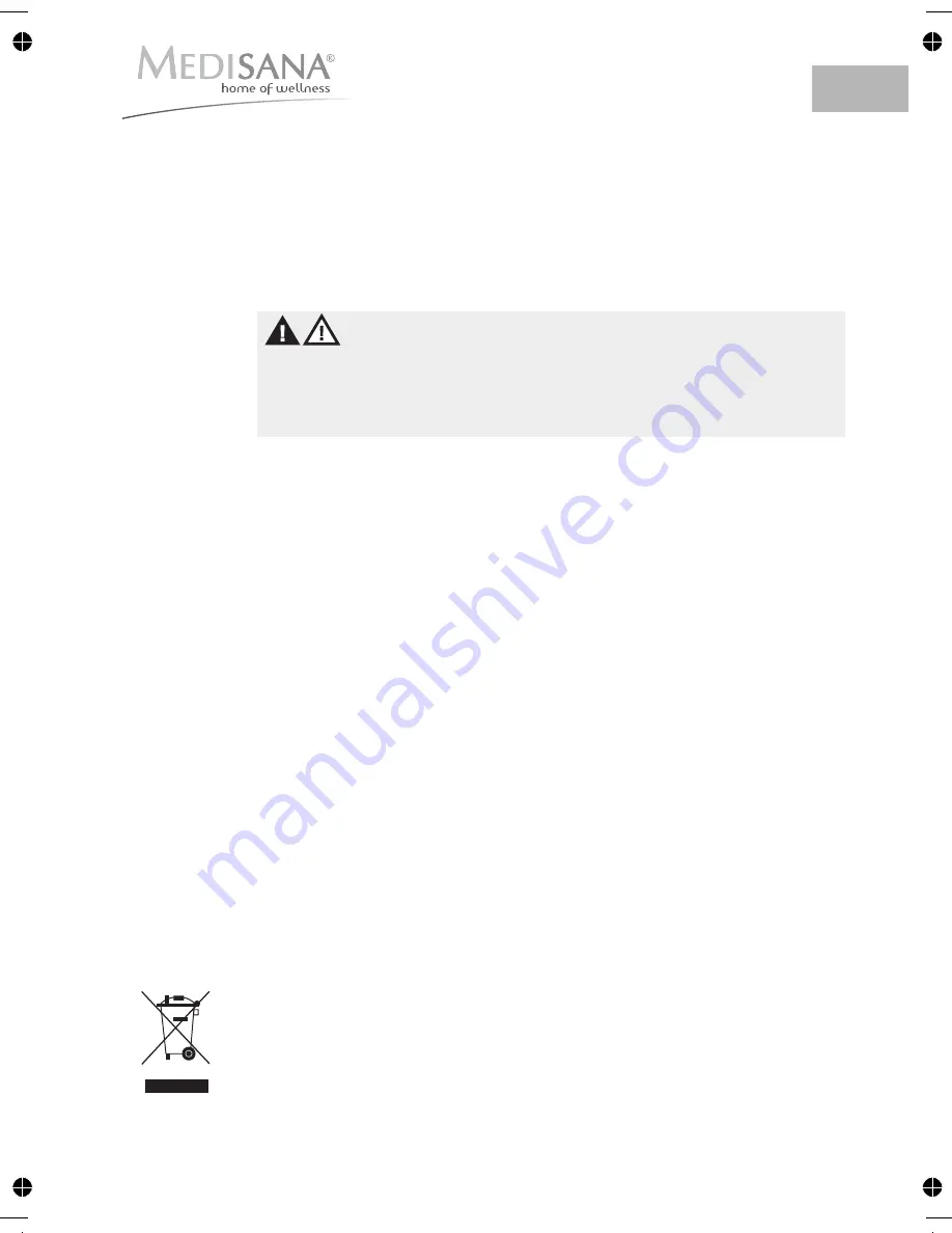 Medisana HM 850 Manual Download Page 37