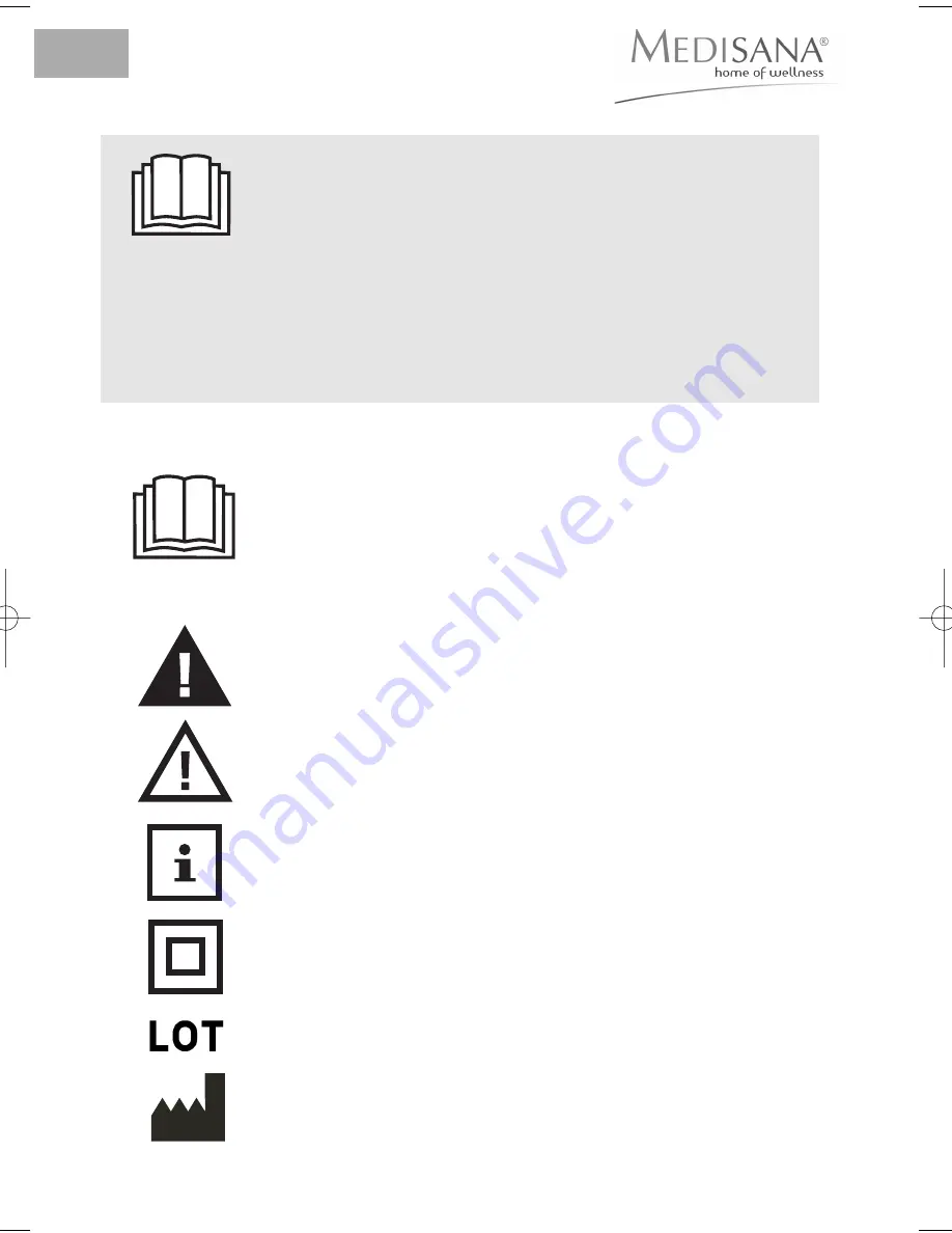 Medisana HP 605 Instruction Manual Download Page 14