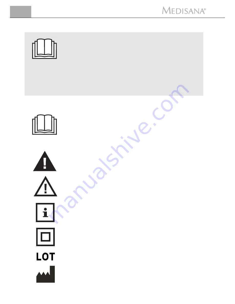 Medisana HU 665 Instruction Manual Download Page 46