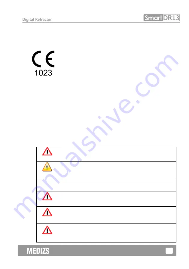 MEDIZS Smart DR13 Скачать руководство пользователя страница 10