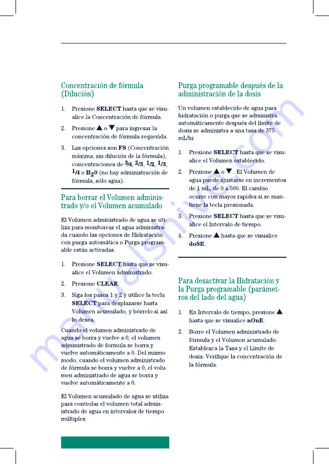 Medline Compat DualFlo 199255 Operating Instructions Manual Download Page 58