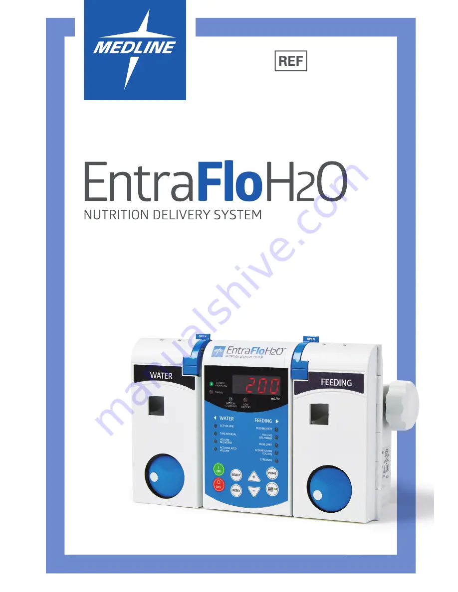 Medline EntraFloH2O Скачать руководство пользователя страница 1