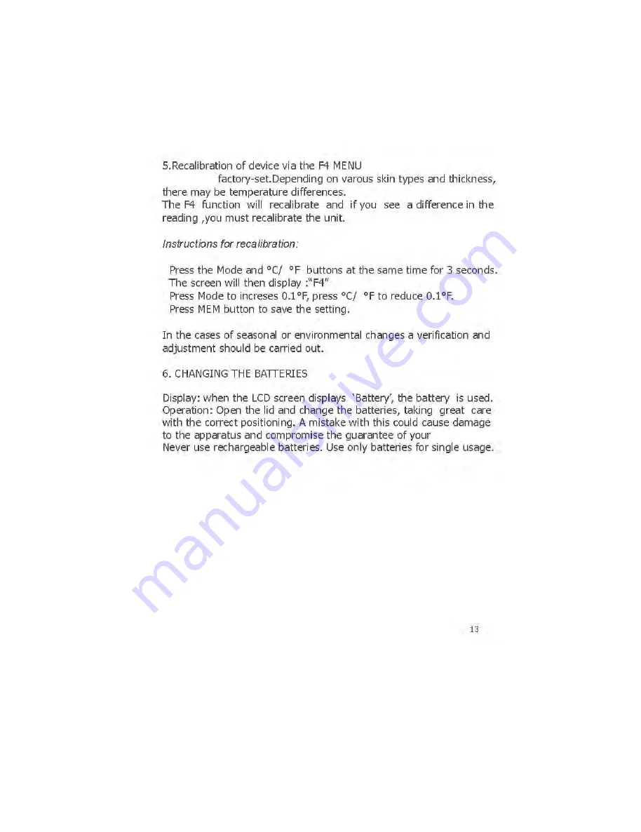 MedSource MS-131000 Manual Download Page 13