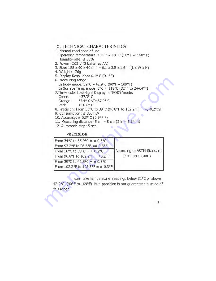 MedSource MS-131000 Manual Download Page 14