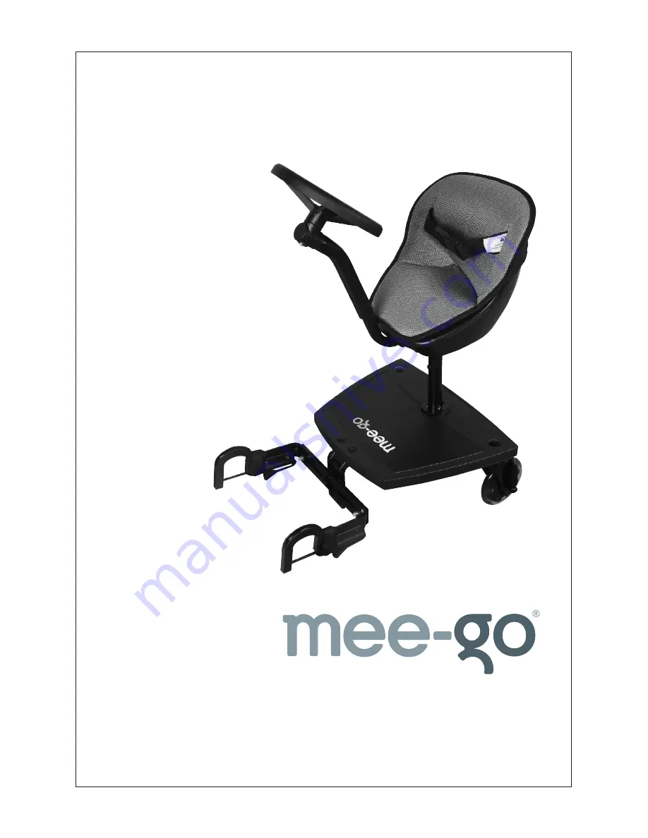 Mee-go X-Rider Sit & Ride Скачать руководство пользователя страница 1