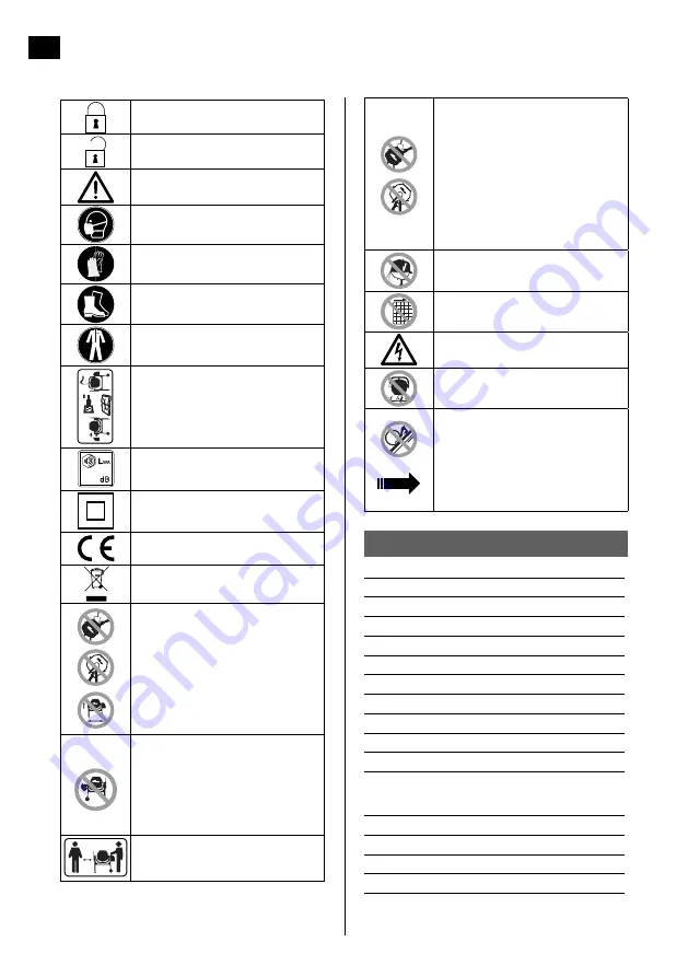 Meec tools 024342 Operating Instructions Manual Download Page 44