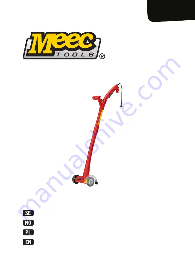 Meec tools 721-382 Operating Instructions Manual Download Page 1