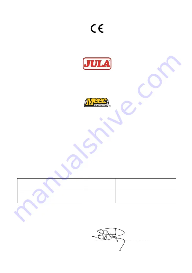 Meec 721-230 User Instructions Download Page 116