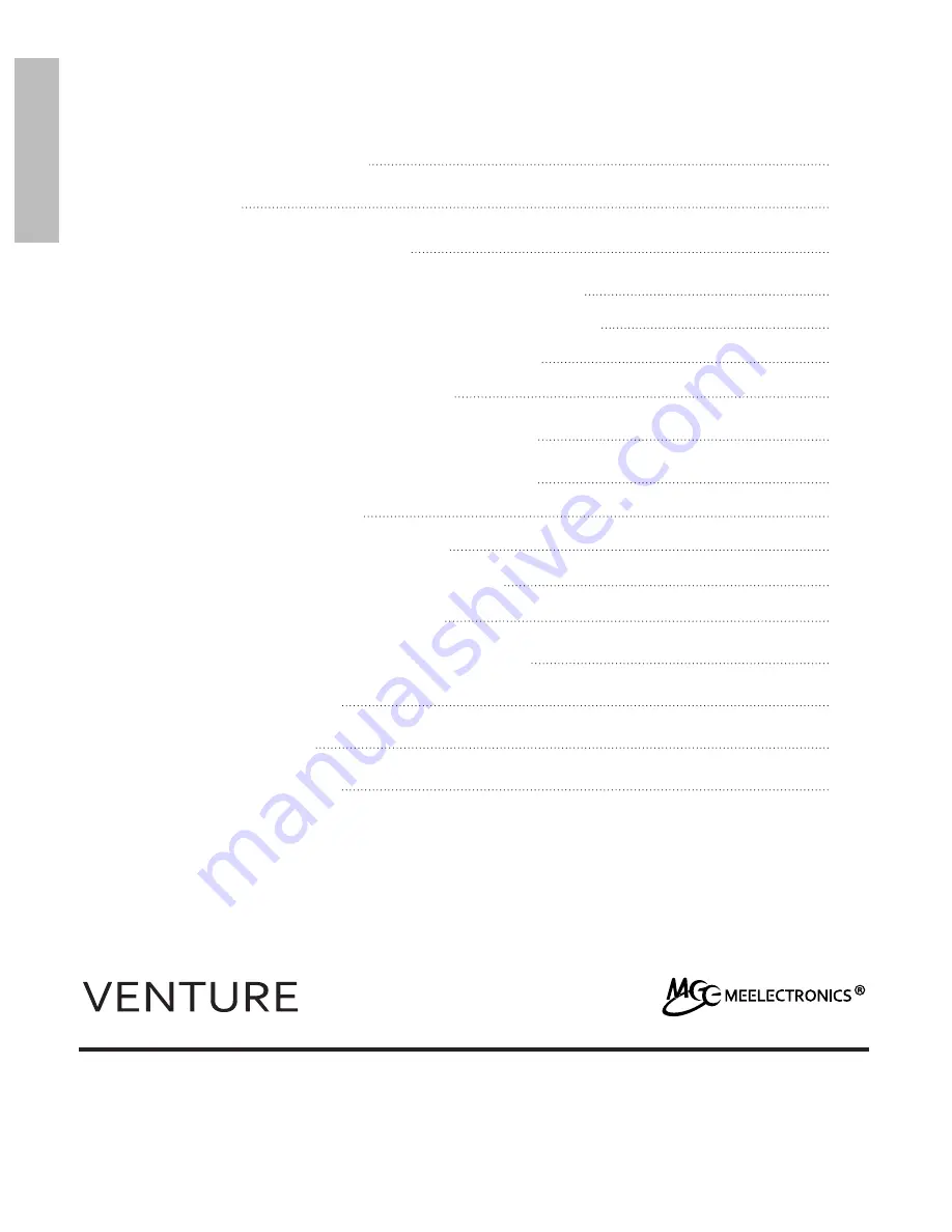 Meelectronics VENTURE AF52 User Manual Download Page 2