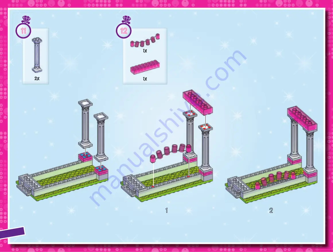 Mega Bloks 80226 Manual Download Page 12