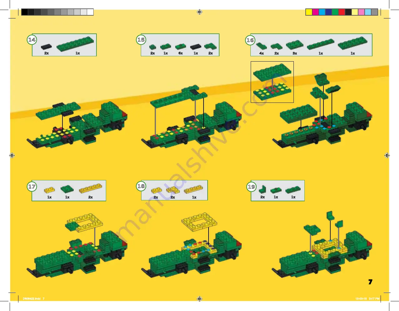 Mega Bloks 80842 Скачать руководство пользователя страница 7