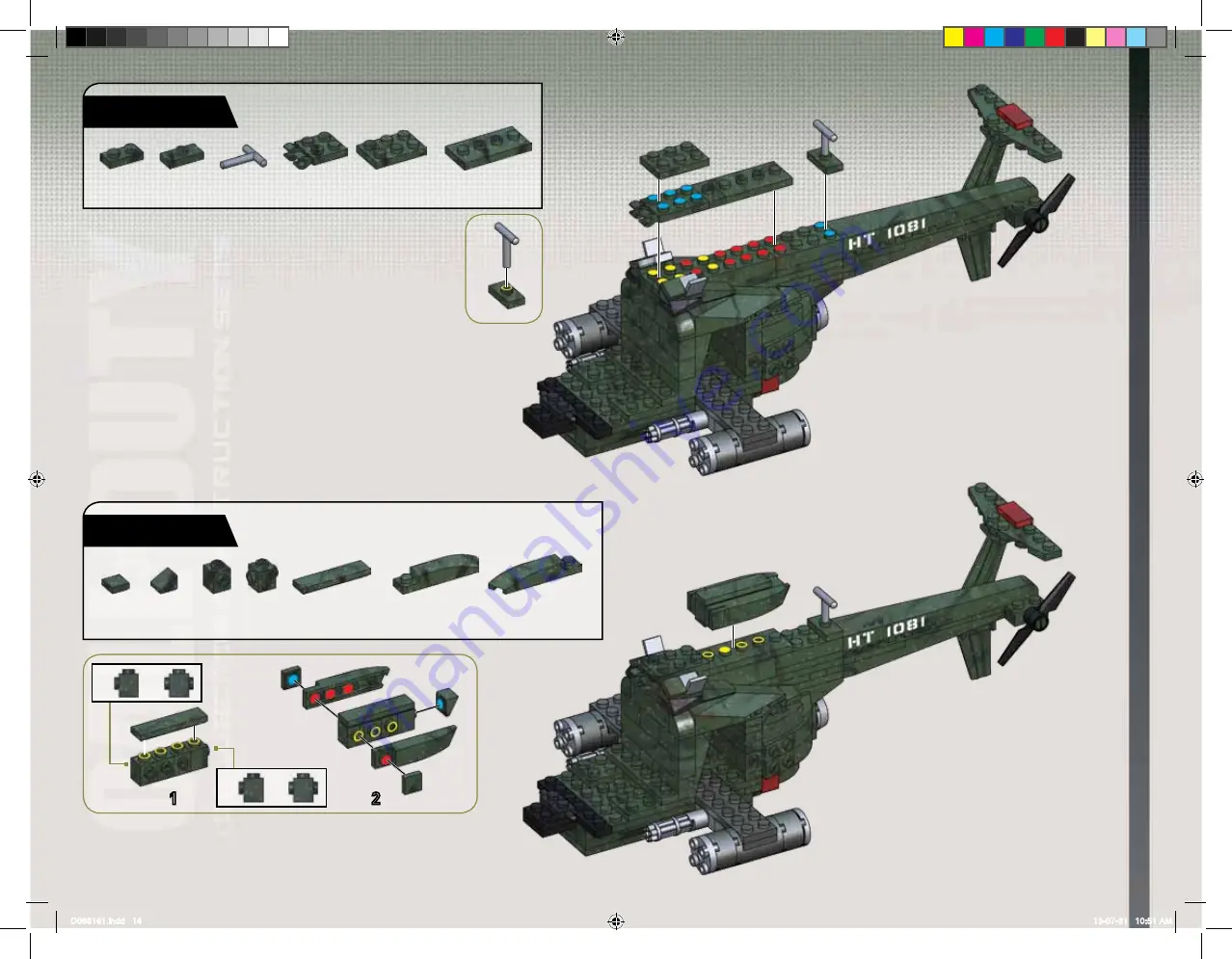 Mega Bloks Call of Duty 06816 Instructions Manual Download Page 14