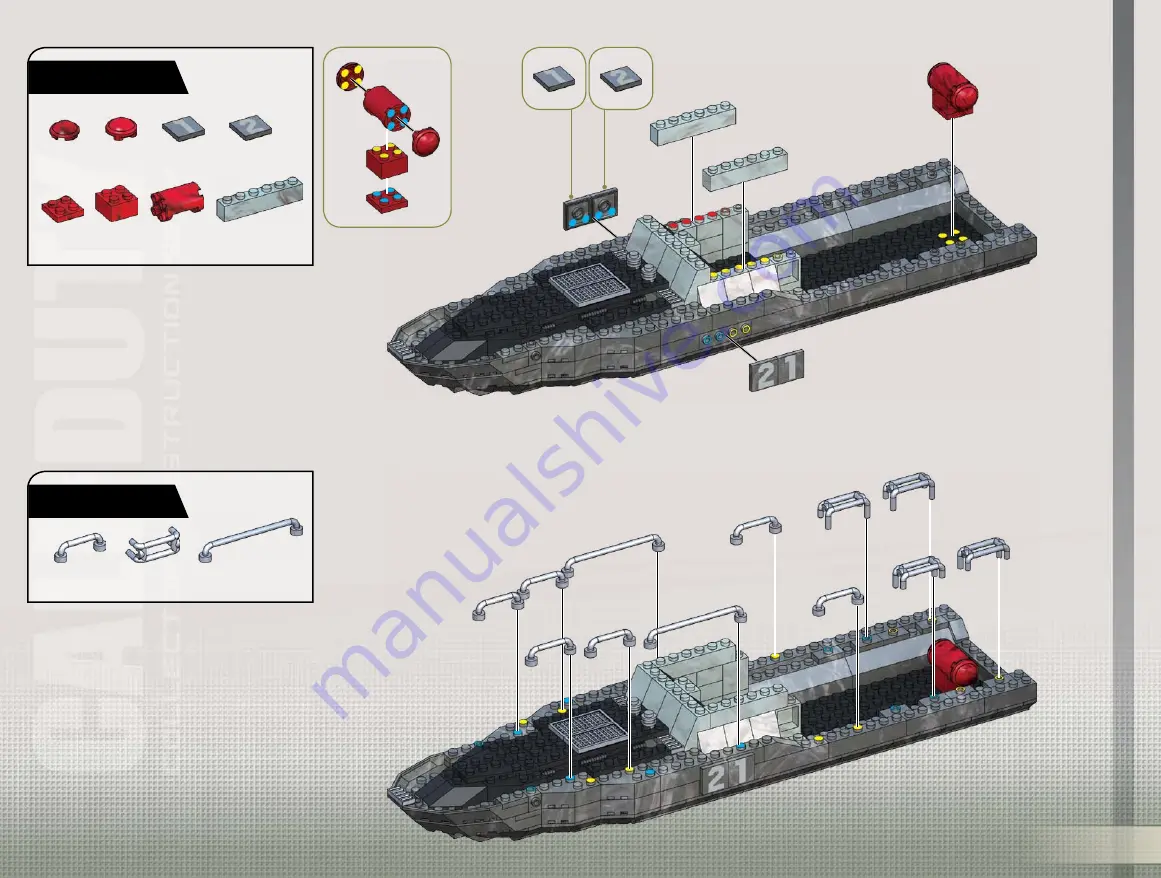 Mega Bloks Call of Duty 06820 Скачать руководство пользователя страница 17