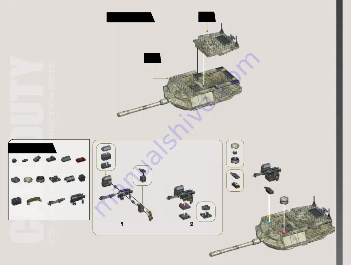 Mega Bloks Call of Duty 06822 Instructions Manual Download Page 24