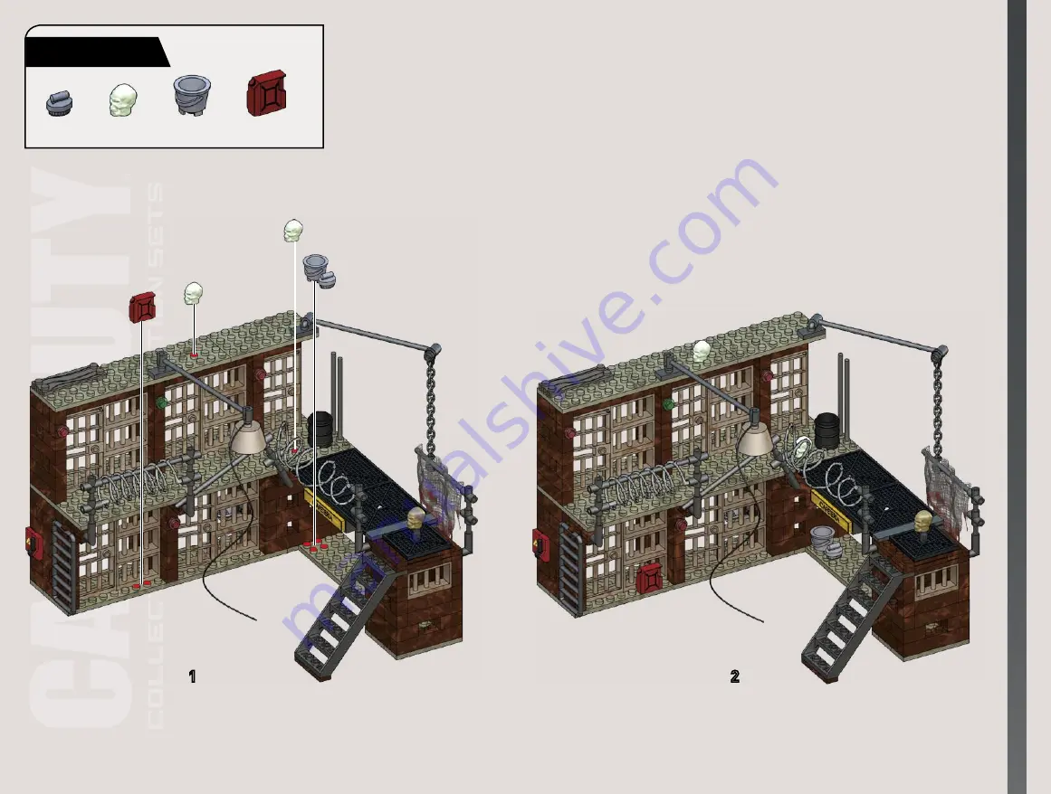 Mega Bloks Call of Duty 06857 Скачать руководство пользователя страница 22