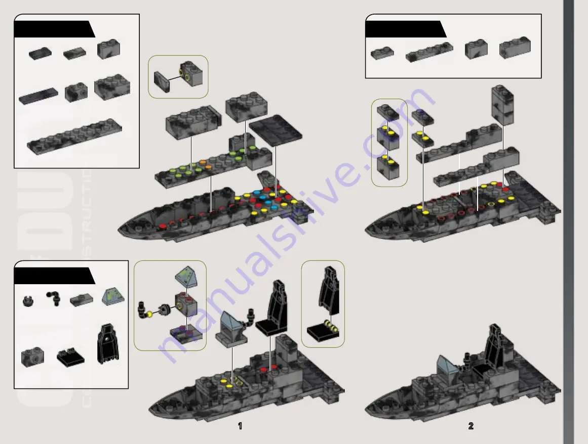 Mega Bloks Call of Duty CNG86 Instructions Manual Download Page 8