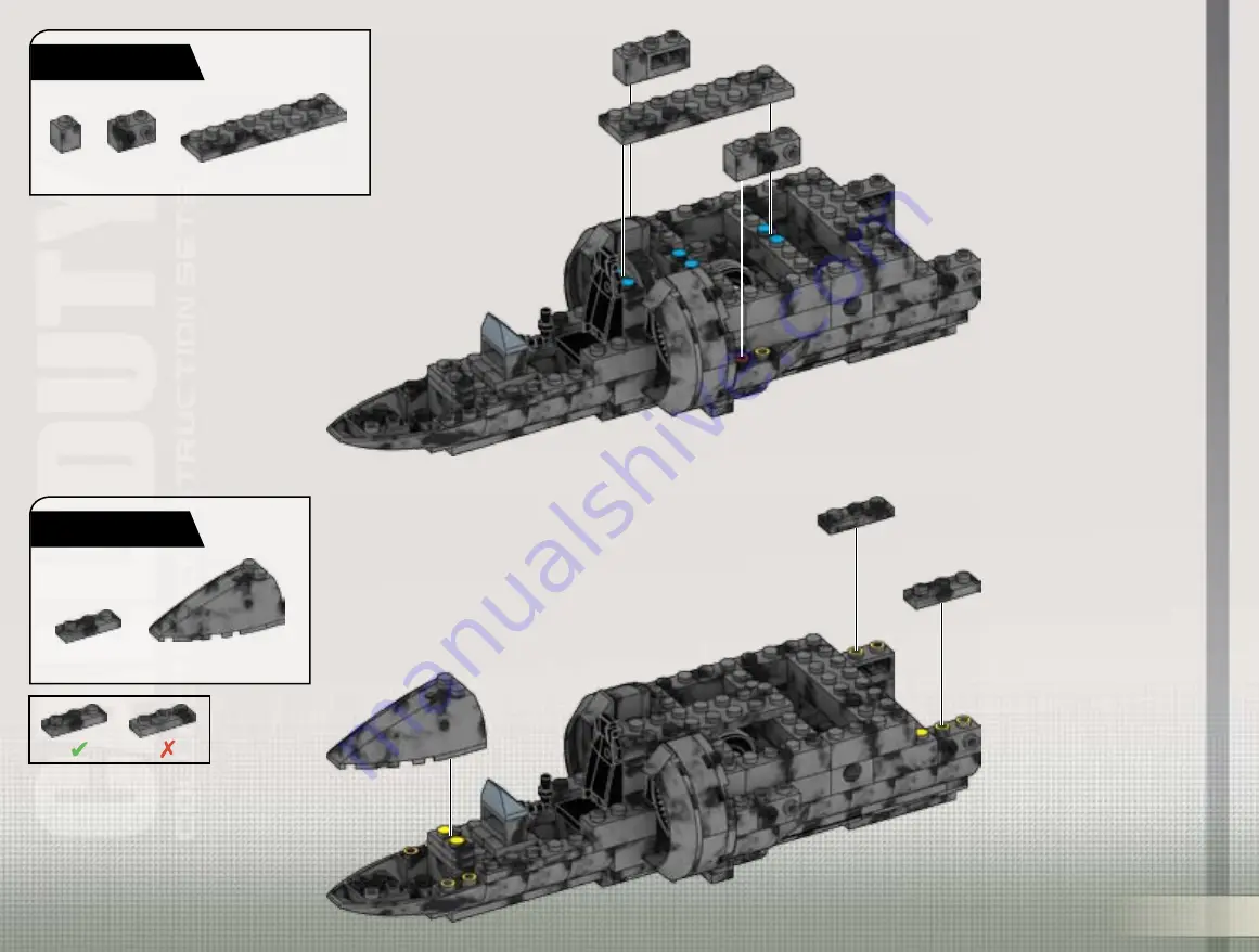 Mega Bloks Call of Duty CNG86 Instructions Manual Download Page 15