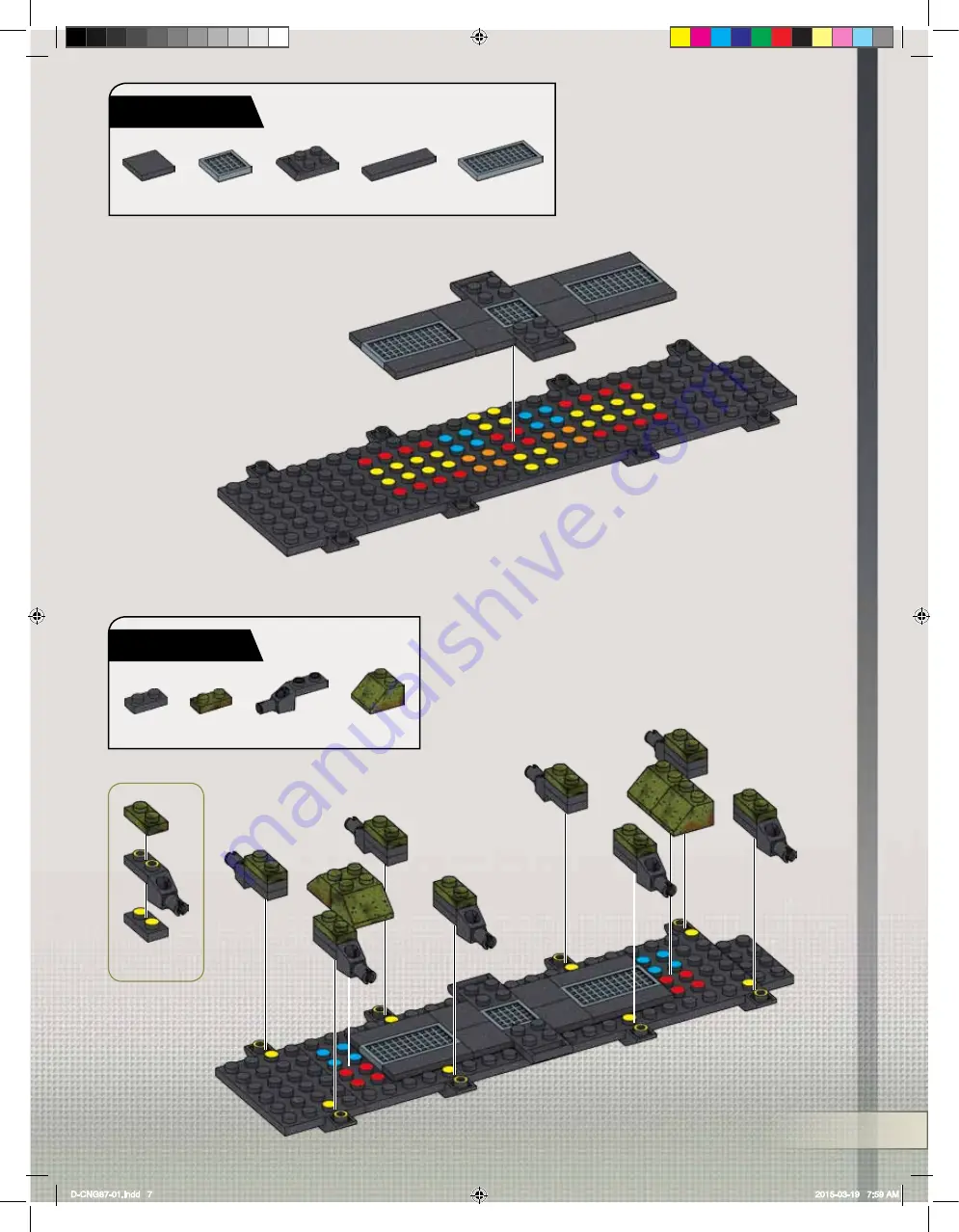 Mega Bloks Call of Duty CNG87 Instructions Manual Download Page 7