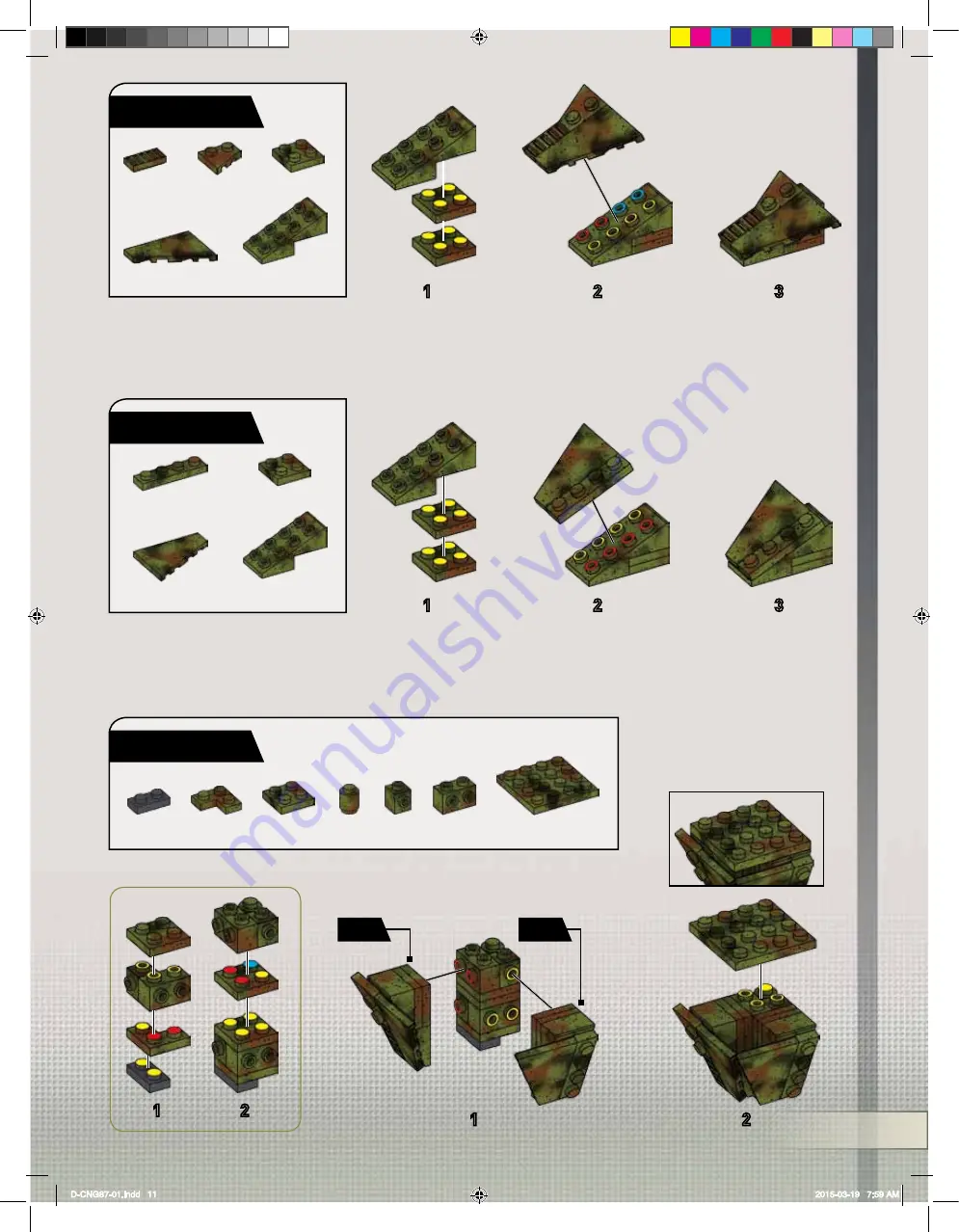 Mega Bloks Call of Duty CNG87 Скачать руководство пользователя страница 11