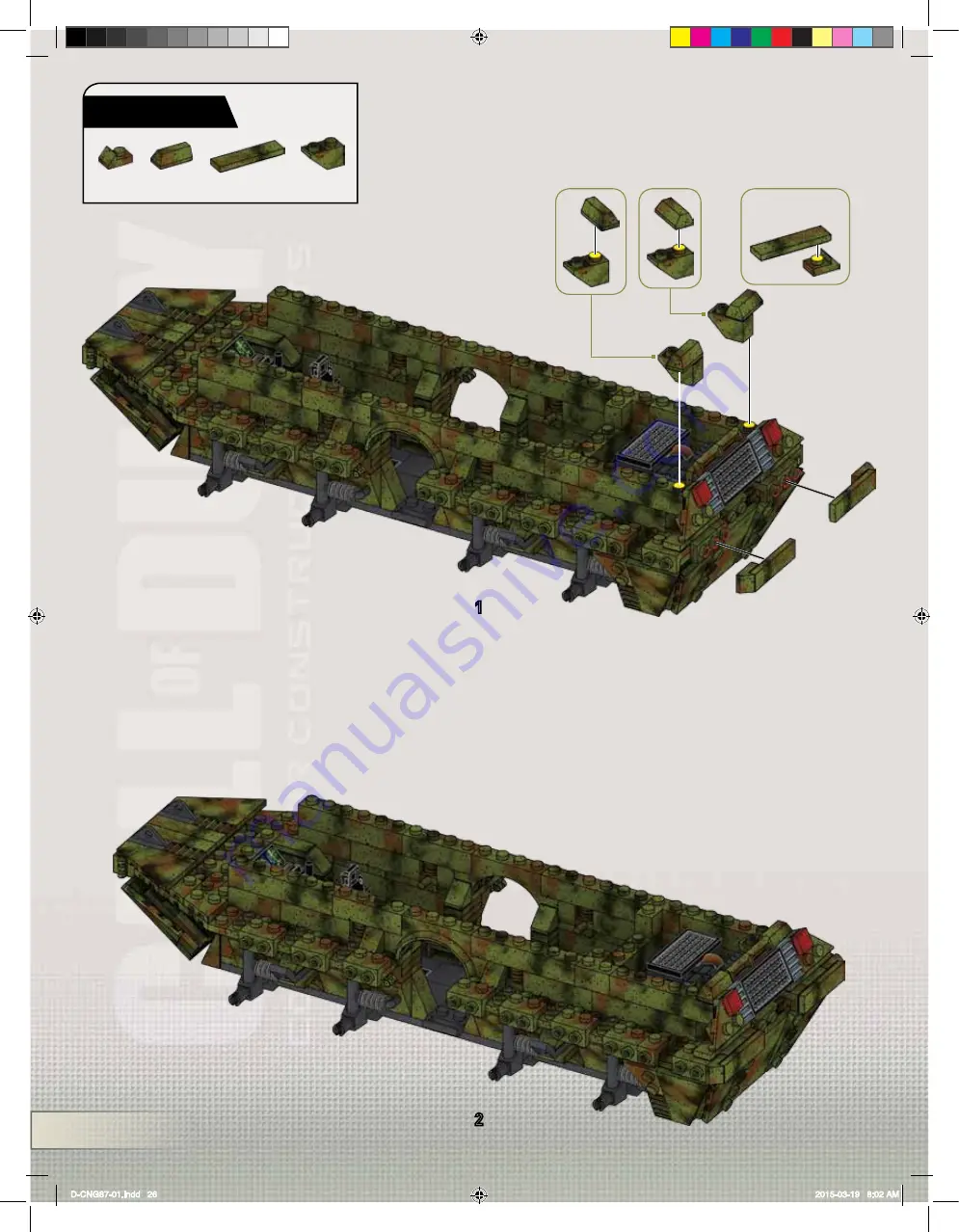 Mega Bloks Call of Duty CNG87 Instructions Manual Download Page 26