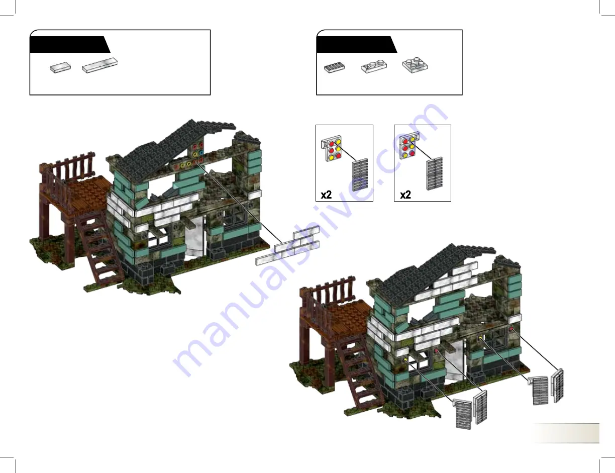 Mega Bloks Call of Duty DPW85 Скачать руководство пользователя страница 25