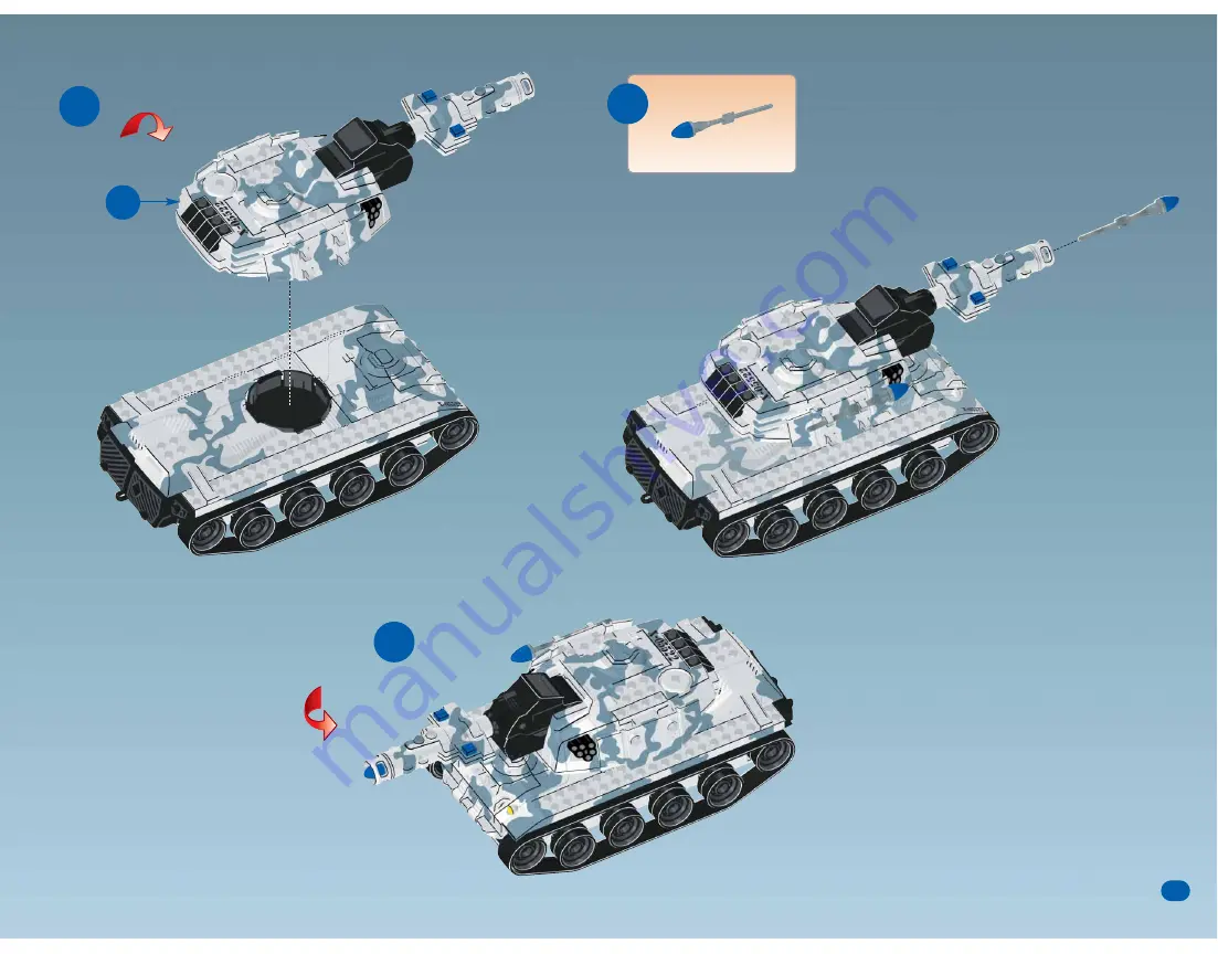 Mega Bloks COMMAND OPS SECRET CASE CAPTURE 5522 Скачать руководство пользователя страница 13