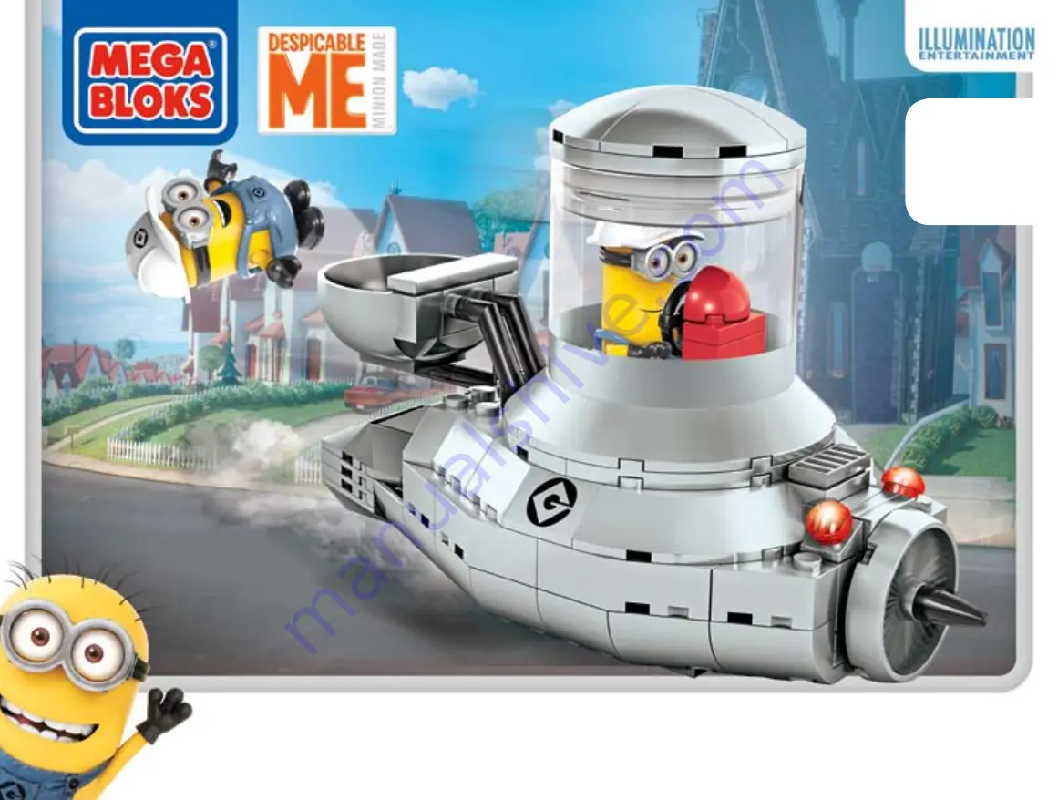 Mega Bloks Despicable Me Minion Mobile Скачать руководство пользователя страница 1