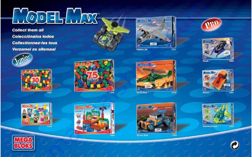 Mega Bloks Explorer MODEL MAX PRO Manual Download Page 8