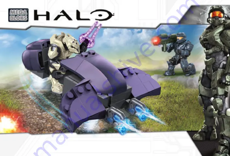 Mega Bloks Halo 97213 Скачать руководство пользователя страница 1