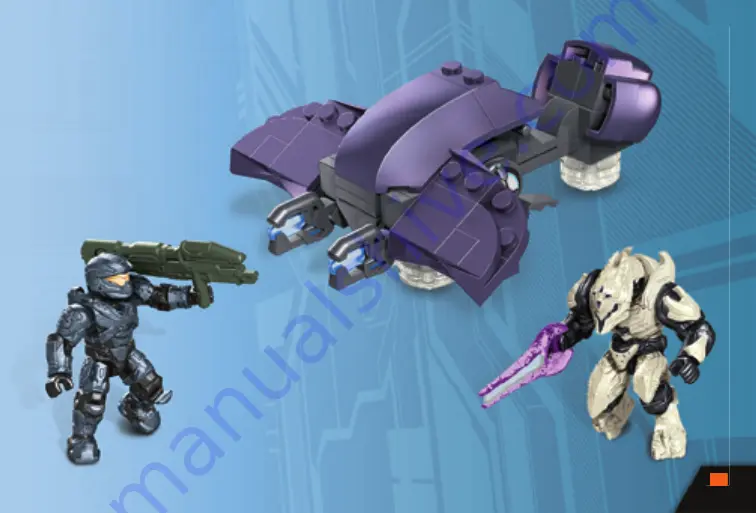 Mega Bloks Halo 97213 Скачать руководство пользователя страница 19